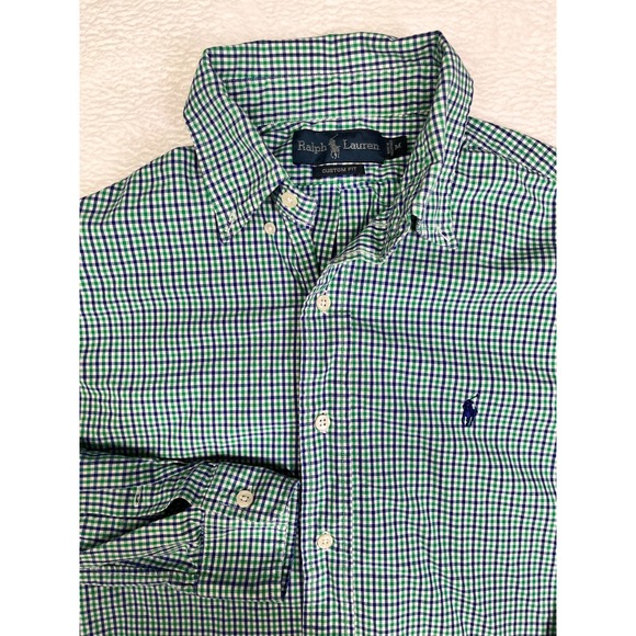 Ralph Lauren Other - Ralph Lauren Long Sleeve Button Down Shirt Soft Cotton Green Size Medium